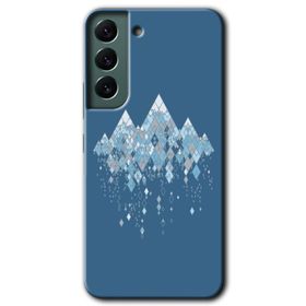 Samsung Galaxy S22 İceberg Baskılı Uyumlu Silikon Kılıf