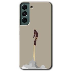 Samsung Galaxy S22 İronman Airport Baskılı Uyumlu Silikon Kılıf