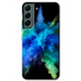 Samsung Galaxy S22- Karışım 1 Kılıf HD Desen Baskılı Arka Kapak