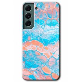 Samsung Galaxy S22 Kılıf HD- Bubbles 1 Desen Baskılı Arka Kapak