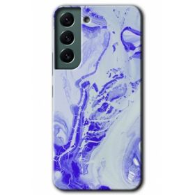 Samsung Galaxy S22 Kılıf HD - Cranny Liquid Wall Desen Baskılı Arka Kapak