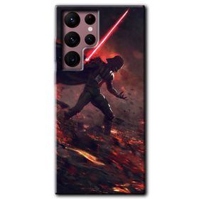 Samsung Galaxy S22 Kılıf HD - Darh Vader Wars Desen Baskılı Arka Kapak