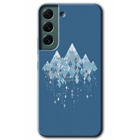 Samsung Galaxy S22 Kılıf HD- İceberg Desen Baskılı Arka Kapak