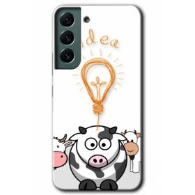 Samsung Galaxy S22 Kılıf HD- İdea Lamp Desen Baskılı Arka Kapak