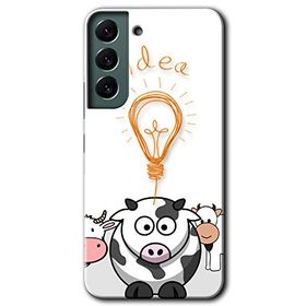 Samsung Galaxy S22 Kılıf HD- İdea Lamp Desen Baskılı Arka Kapak