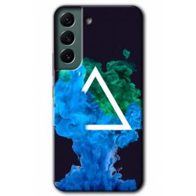 Samsung Galaxy S22 Kılıf HD - İnk Clot Desen Baskılı Arka Kapak