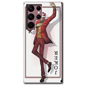 Samsung Galaxy S22 Kılıf HD Joker İskambil Desen Baskılı Arka Kapak