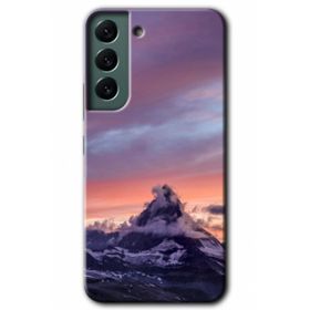 Samsung Galaxy S22 Kılıf HD - Zirve Desen Baskılı Arka Kapak