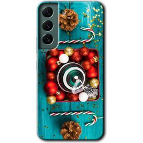 Samsung Galaxy S22 Plus Christmas Baskılı Uyumlu Silikon Kılıf