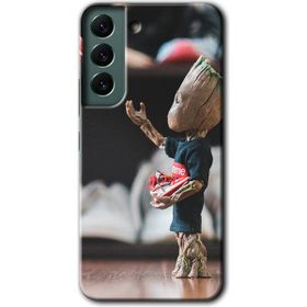 Samsung Galaxy S22 Plus I am Groot Baskılı Uyumlu Silikon Kılıf