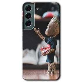 Samsung Galaxy S22 Plus I am Groot Baskılı Uyumlu Silikon Kılıf