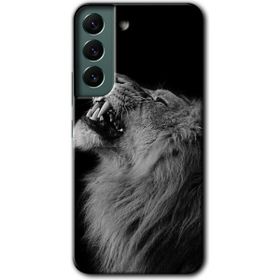 Samsung Galaxy S22 Plus Lion Baskılı Uyumlu Silikon Kılıf