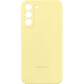 Samsung Galaxy S22 Plus Silikon Tereyağı Sarısı Telefon Kılıfı