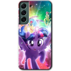 Samsung Galaxy S22 Pony Baskılı Uyumlu Silikon Kılıf