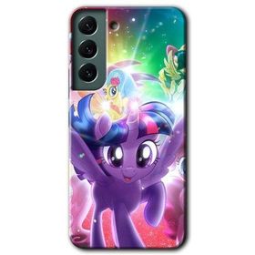 Samsung Galaxy S22 Pony Baskılı Uyumlu Silikon Kılıf