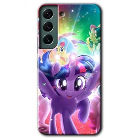 Samsung Galaxy S22 Pony Baskılı Uyumlu Silikon Kılıf