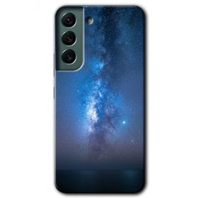Samsung Galaxy S22 Samanyolu Baskılı Uyumlu Silikon Kılıf