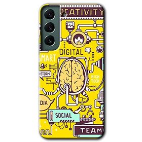 Samsung Galaxy S22 Smart 2 Baskılı Uyumlu Silikon Kılıf