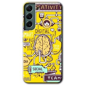 Samsung Galaxy S22 Smart 2 Baskılı Uyumlu Silikon Kılıf