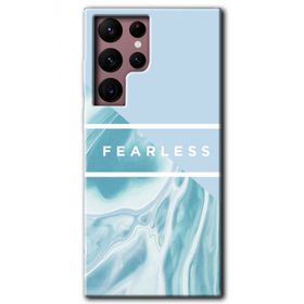 Samsung Galaxy S22 Ultra Fearless Baskılı Uyumlu Silikon Kılıf