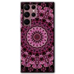 Samsung Galaxy S22 Ultra Hd Desen Baskılı Mandala Patterns Kaleidoscope Arka Kapak Kılıf