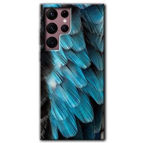 Samsung Galaxy S22 Ultra Kılıf HD - 9D Tüyler Desen Baskılı Arka Kapak