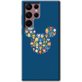 Samsung Galaxy S22 Ultra Mickey Baskılı Uyumlu Silikon Kılıf