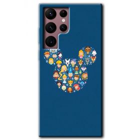 Samsung Galaxy S22 Ultra Mickey Baskılı Uyumlu Silikon Kılıf