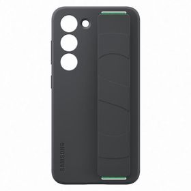 Samsung Galaxy S23 Siyah İnce Kordonlu Silikon Kılıf