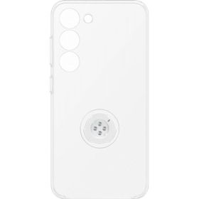 Samsung Galaxy S23 Standlı Halkalı Şeffaf Telefon Kılıfı