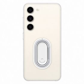 Samsung Galaxy S23 Standlı Halkalı Şeffaf Telefon Kılıfı