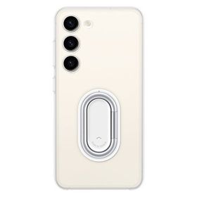Samsung Galaxy S23 Standlı Halkalı Şeffaf Telefon Kılıfı