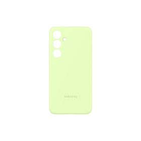 Samsung Galaxy S24+ Kordonlu Standlı Açık Yeşil Silikon Kılıf