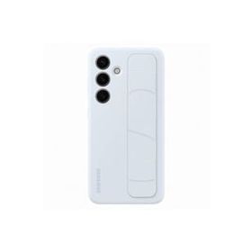 Samsung Galaxy S24 Kordonlu & Standlı Silikon Buz Mavisi Kılıf