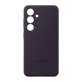 Samsung Galaxy S24 Koyu Eflatun Silikon Kılıf