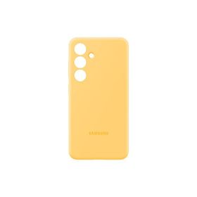 Samsung Galaxy S24+ Sarı Silikon Kılıf