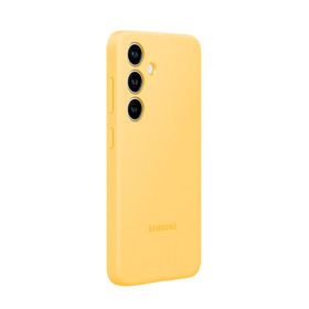 Samsung Galaxy S24+ Sarı Silikon Kılıf