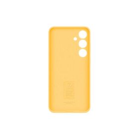Samsung Galaxy S24+ Sarı Silikon Kılıf