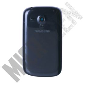 Samsung Galaxy S3 Mini i8190 Mavi Çıtalı Uyumlu Kasa Kapak