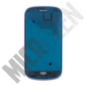 Samsung Galaxy S3 Mini i8190 Mavi Çıtalı Uyumlu Kasa Kapak