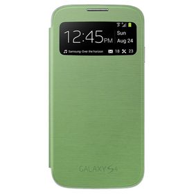 Samsung Galaxy S4 EF-CI950BBEGWW S Siyah View Cover Kılıf