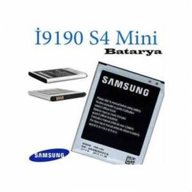 Samsung Galaxy S4 Mini i9190 B500BE Uyumlu Batarya