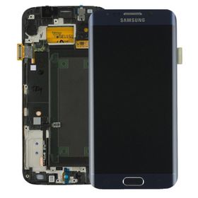 Samsung Galaxy S6 Edge Plus G928 Siyah Servi Uyumlu Lcd Ekran