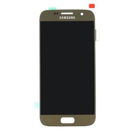 Samsung Galaxy S7 G930 Dokunmatik Gold Oled Lcd Ekran
