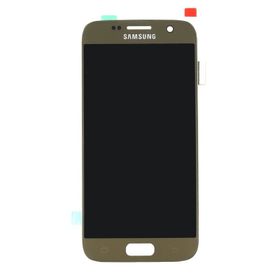 Samsung Galaxy S7 G930 Dokunmatik Gold Oled Lcd Ekran