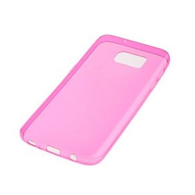 Samsung Galaxy S7 Ultra Slim Pembe Silikon Kılıf