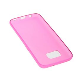 Samsung Galaxy S7 Ultra Slim Pembe Silikon Kılıf