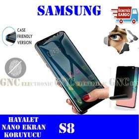 Samsung Galaxy S8 Nano Ekran Koruyucu Uyumlu Kırılmaz Cam