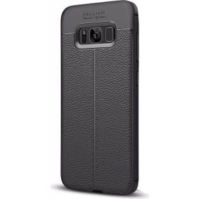 Samsung Galaxy S8 Plus Deri Görünümlü Niss Silikon Kılıf