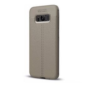 Samsung Galaxy S8 Plus Deri Görünümlü Niss Silikon Kılıf